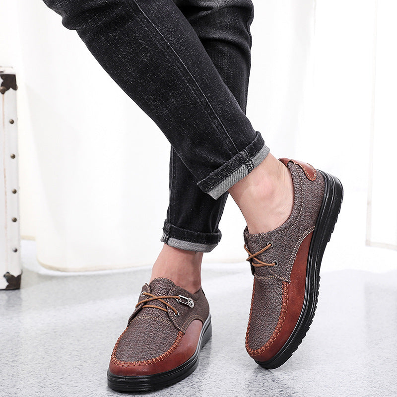 Last Day 60% OFF🔥⏱️New Arrival Deal⏱️🔥Casual Men's Fabric Shoes with Good Arch Support & Non-Slip, Breathable Outdoor-Ready Sole