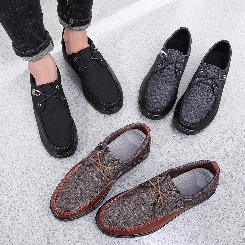 Last Day 60% OFF🔥⏱️New Arrival Deal⏱️🔥Casual Men's Fabric Shoes with Good Arch Support & Non-Slip, Breathable Outdoor-Ready Sole