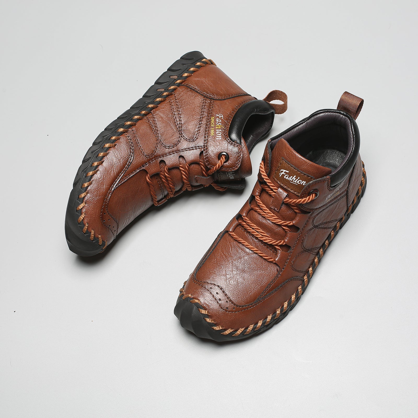 Last Day 60% OFF🔥⏱️New Arrival Promotion⏱️🔥Men's Casual Leather Good Arch Support & Non-slip Outdoor  Breathable Walking Shoes