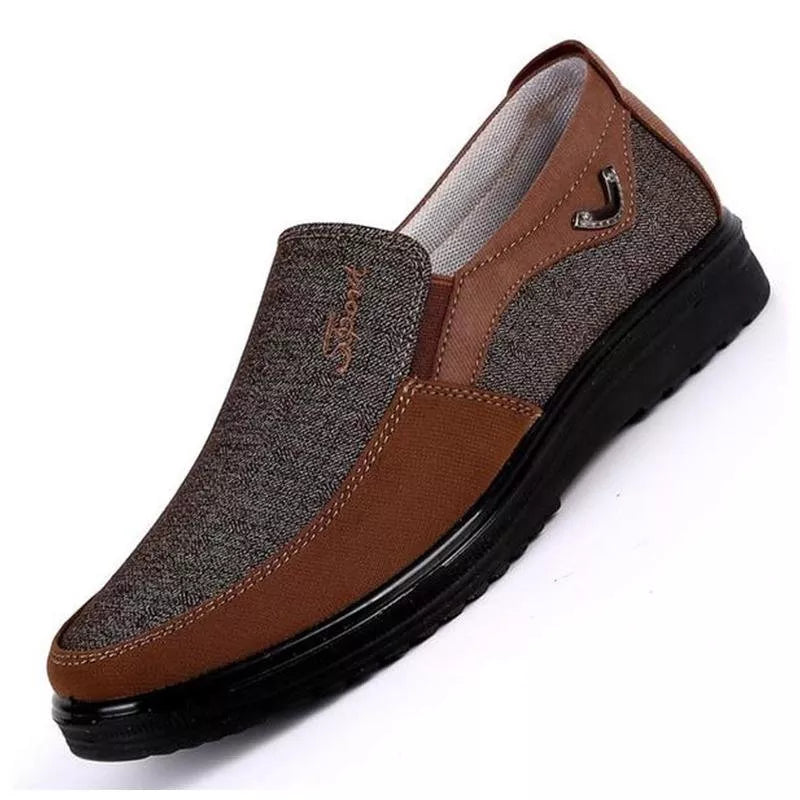 Last Day 60% OFF🔥⏱️New Arrival Deal⏱️🔥Casual Men's Fabric Shoes with Good Arch Support & Non-Slip, Breathable Outdoor-Ready Sole