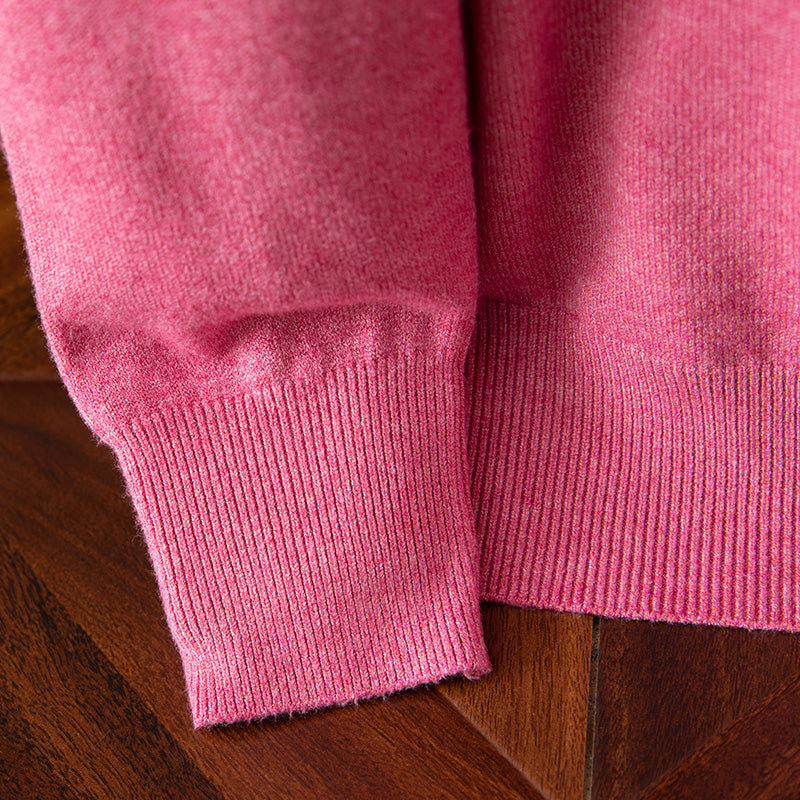 Men's Long Sleeve Cashmere Sweater