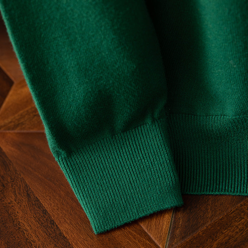 Men's Long Sleeve Cashmere Sweater