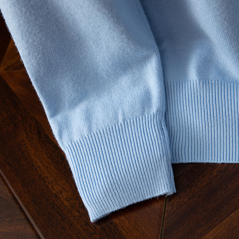 Men's Long Sleeve Cashmere Sweater