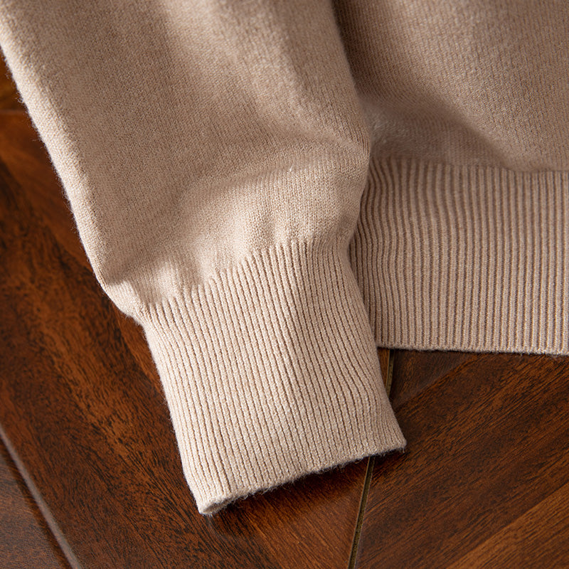 Men's Long Sleeve Cashmere Sweater