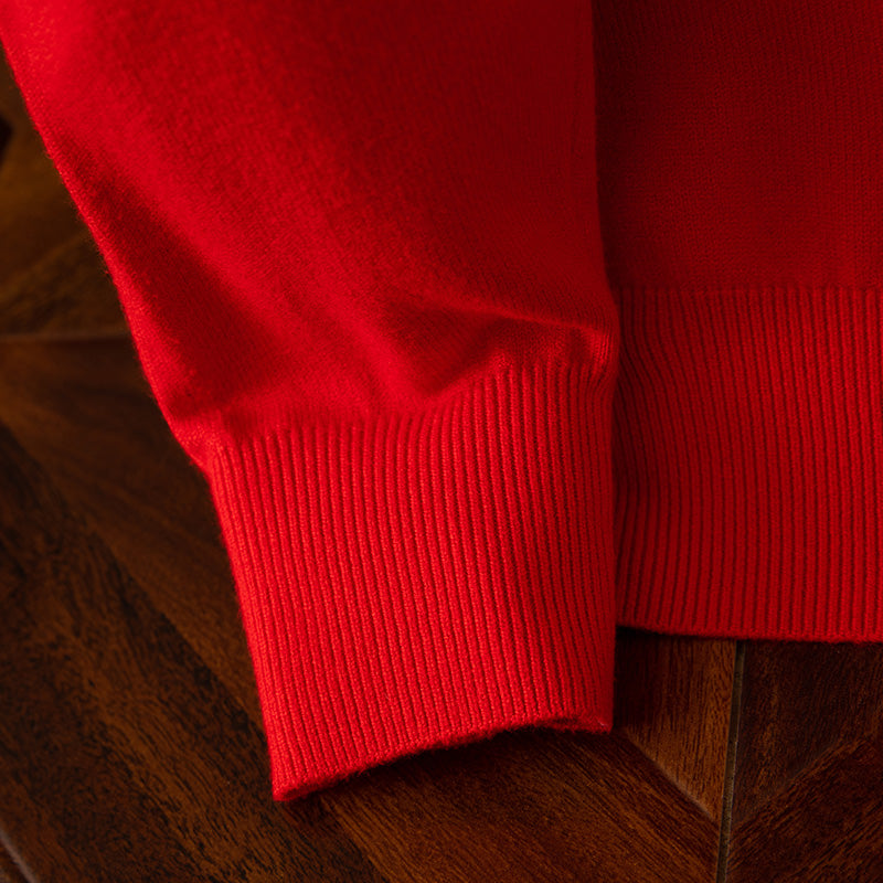 Men's Long Sleeve Cashmere Sweater