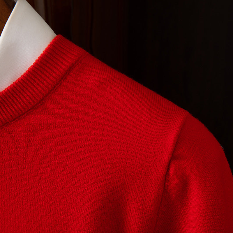 Men's Long Sleeve Cashmere Sweater