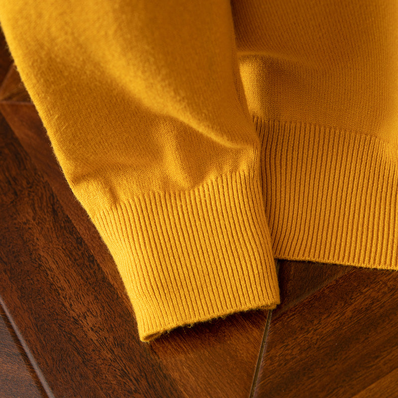 Men's Long Sleeve Cashmere Sweater