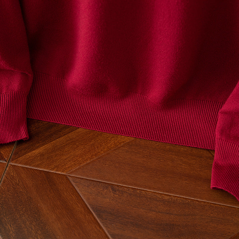 Men's Long Sleeve Cashmere Sweater