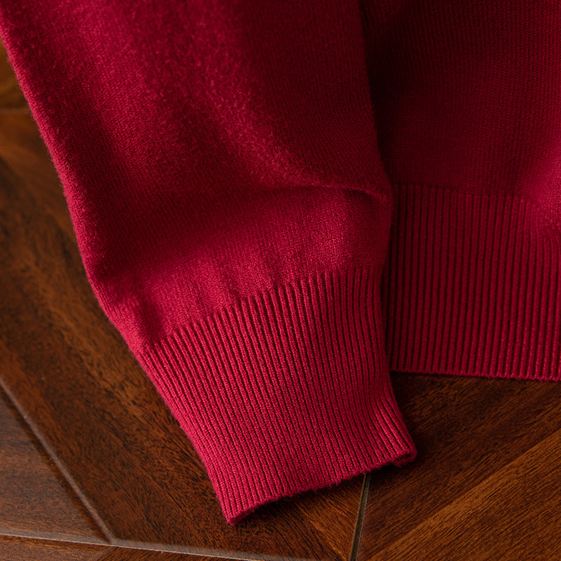 Men's Long Sleeve Cashmere Sweater