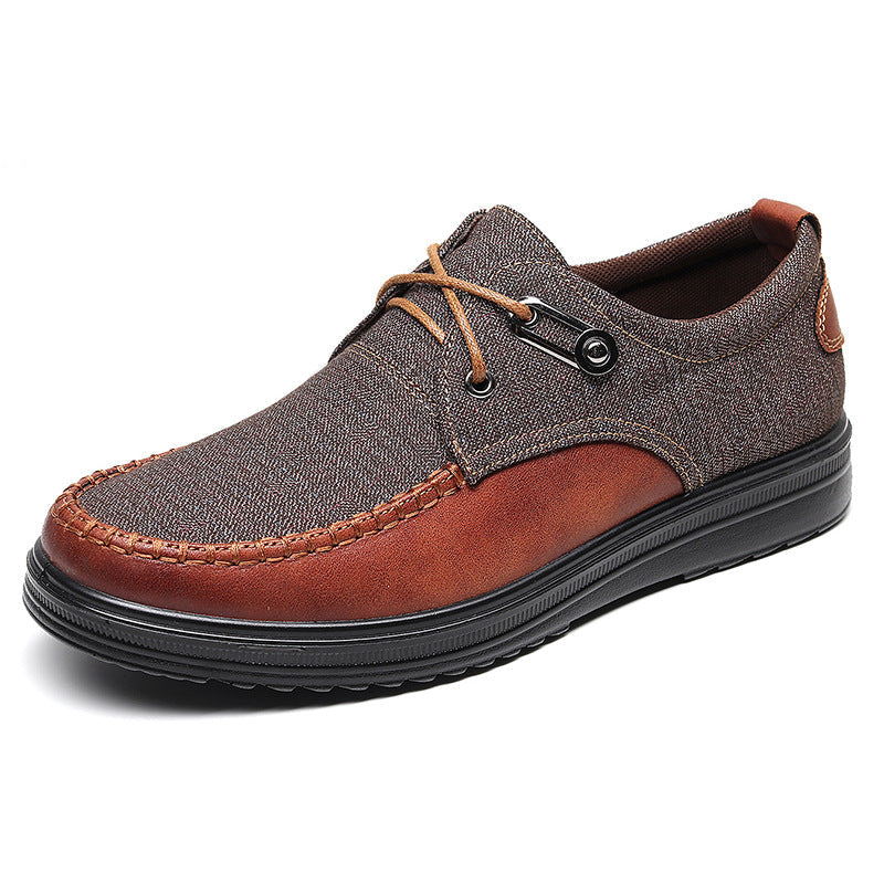 Last Day 60% OFF🔥⏱️New Arrival Deal⏱️🔥Casual Men's Fabric Shoes with Good Arch Support & Non-Slip, Breathable Outdoor-Ready Sole