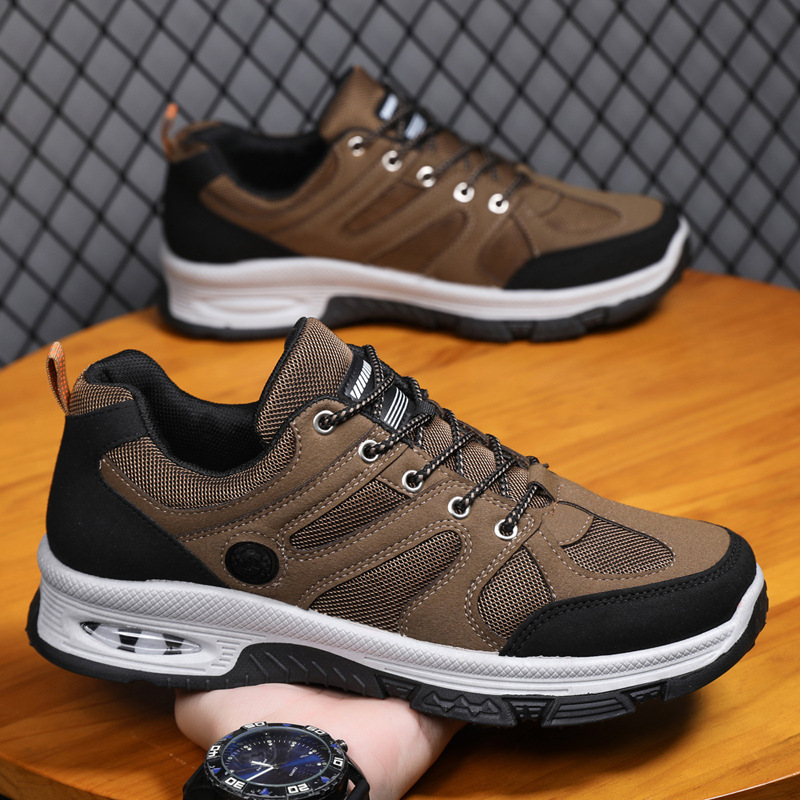 Hiking Shoes Men Waterproof Lightweight Non Slip Work Shoes for Men Outdoor Sports Walking Shoes Casual Sneaker