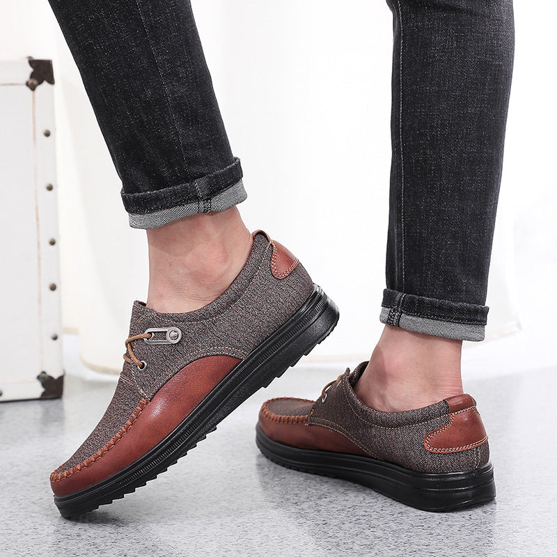 Last Day 60% OFF🔥⏱️New Arrival Deal⏱️🔥Casual Men's Fabric Shoes with Good Arch Support & Non-Slip, Breathable Outdoor-Ready Sole