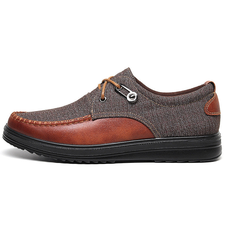 Last Day 60% OFF🔥⏱️New Arrival Deal⏱️🔥Casual Men's Fabric Shoes with Good Arch Support & Non-Slip, Breathable Outdoor-Ready Sole