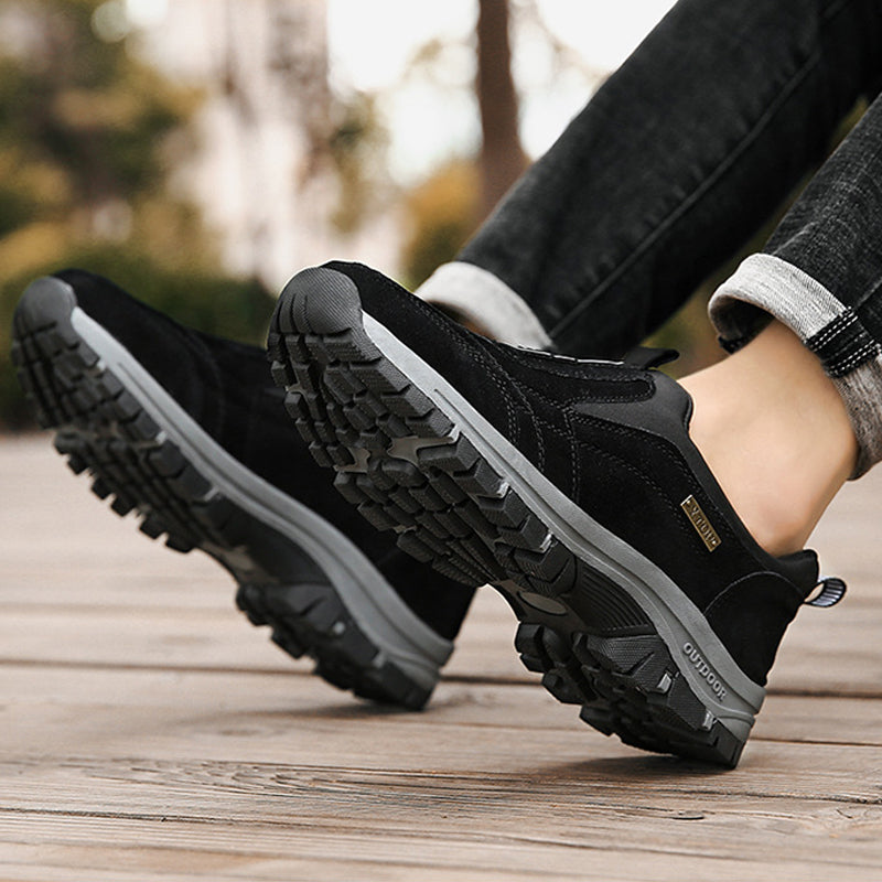 (🔥Hot Sale)Men's Comfortable Waterproof Breathable Orthopedic Walking Shoes Hiking Shoes