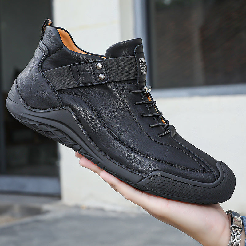 LAST DAY! 60% OFF 🔥⏱️ Best - Selling Style ⏱️🔥 Men’s Hand - Stitched Non - Slip Casual Leather Boots | Stylish & Casual