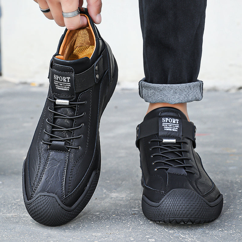 LAST DAY! 60% OFF 🔥⏱️ Best - Selling Style ⏱️🔥 Men’s Hand - Stitched Non - Slip Casual Leather Boots | Stylish & Casual