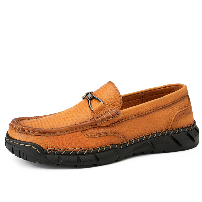 Last Day 60% OFF🔥⏱️Christmas Promotion⏱️🔥Men's genuine calfskin leather Slip-On Loafers