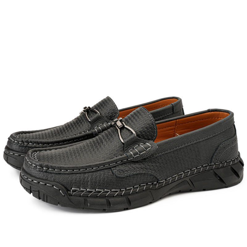 Last Day 60% OFF🔥⏱️Christmas Promotion⏱️🔥Men's genuine calfskin leather Slip-On Loafers