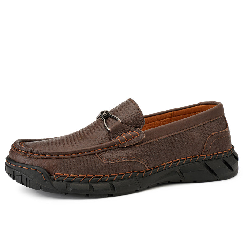 Last Day 60% OFF🔥⏱️Christmas Promotion⏱️🔥Men's genuine calfskin leather Slip-On Loafers