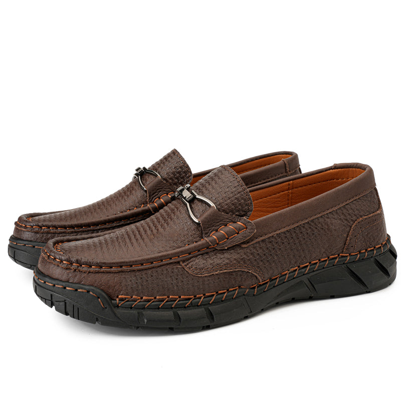 Last Day 60% OFF🔥⏱️Christmas Promotion⏱️🔥Men's genuine calfskin leather Slip-On Loafers