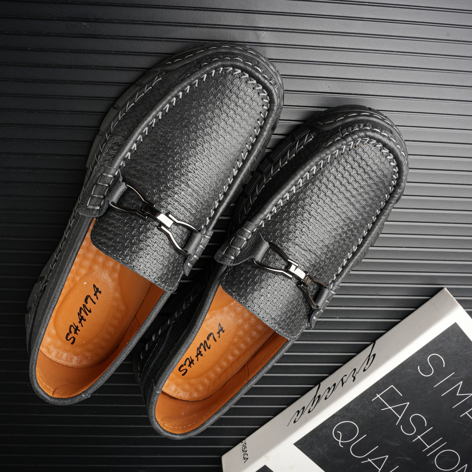 Last Day 60% OFF🔥⏱️Christmas Promotion⏱️🔥Men's genuine calfskin leather Slip-On Loafers
