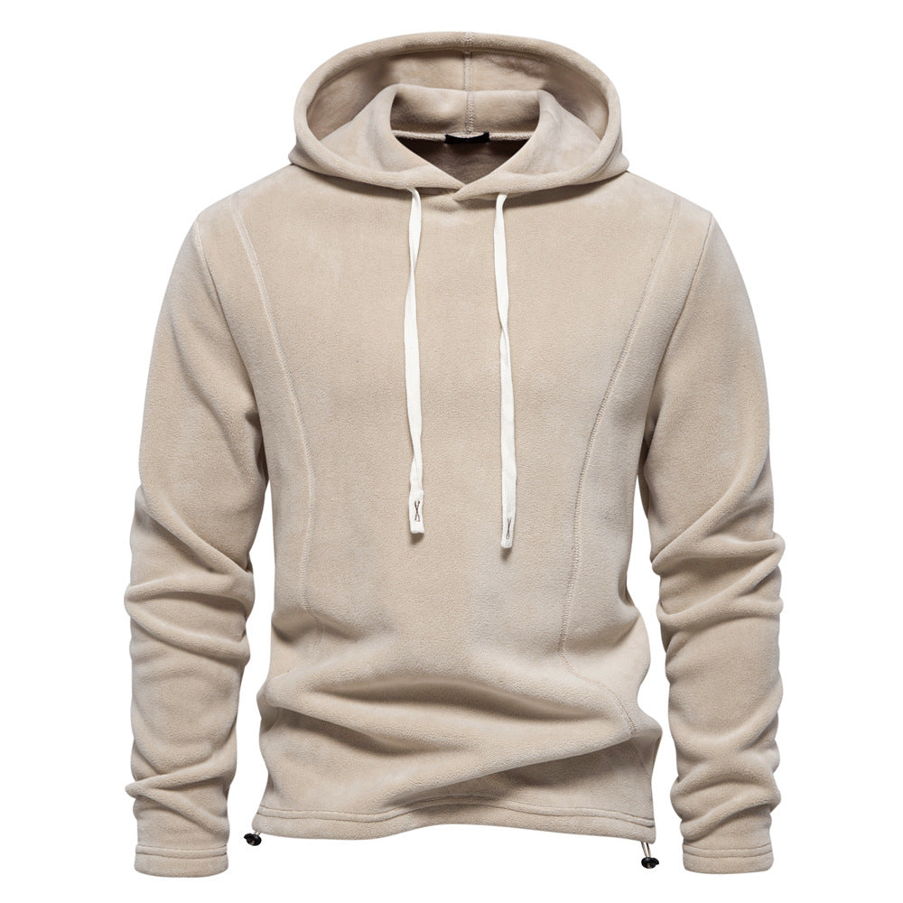 Men's Outdoor Casual Stand Collar Fleece Jacket