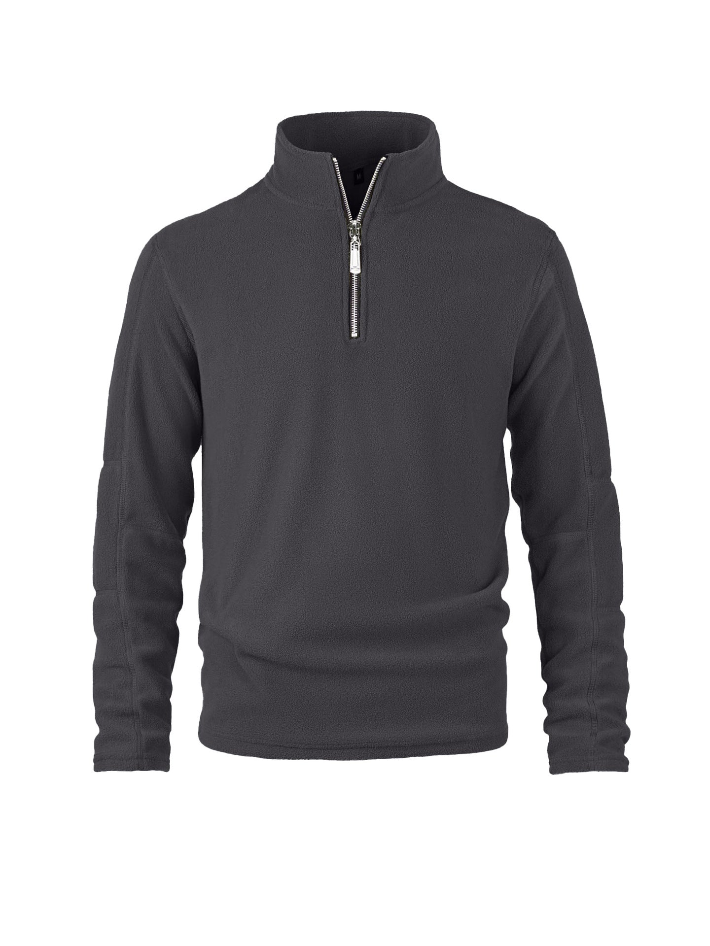 Men's Winter Casual Stand Collar Fleece Jacket