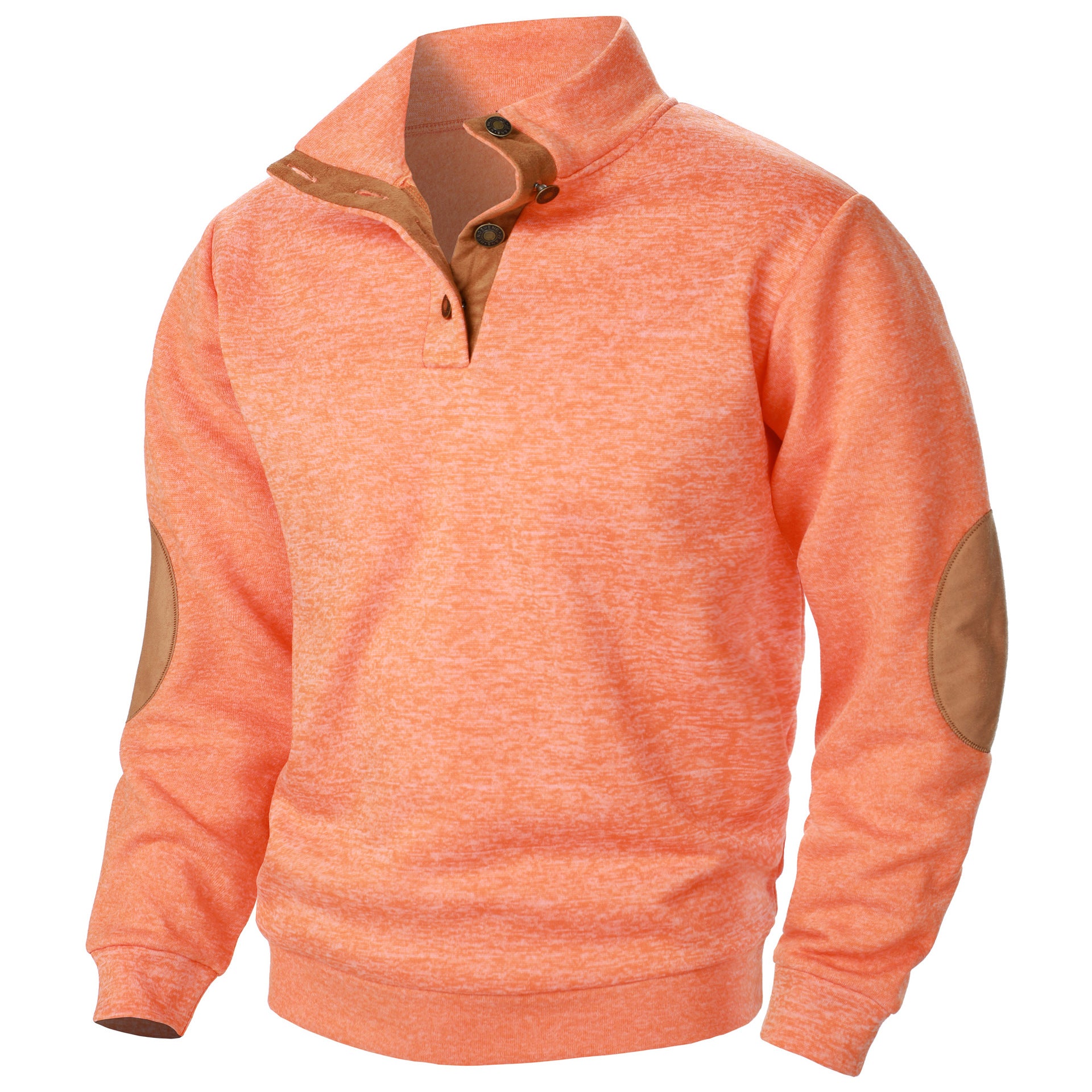 Men's Outdoor Casual Henley Long Sleeve Sweater