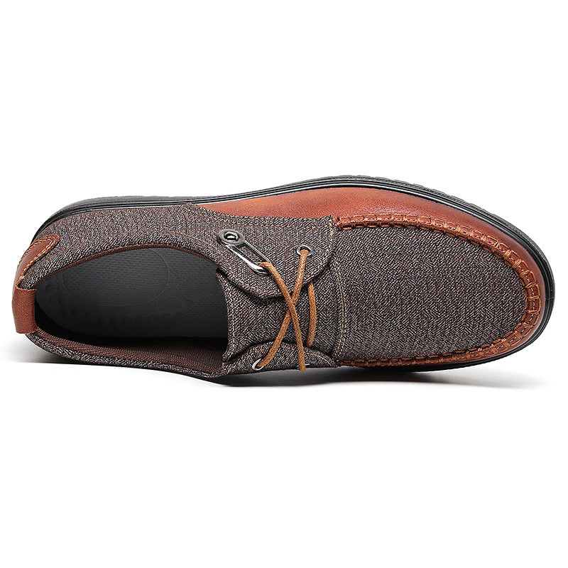 Last Day 60% OFF🔥⏱️New Arrival Deal⏱️🔥Casual Men's Fabric Shoes with Good Arch Support & Non-Slip, Breathable Outdoor-Ready Sole