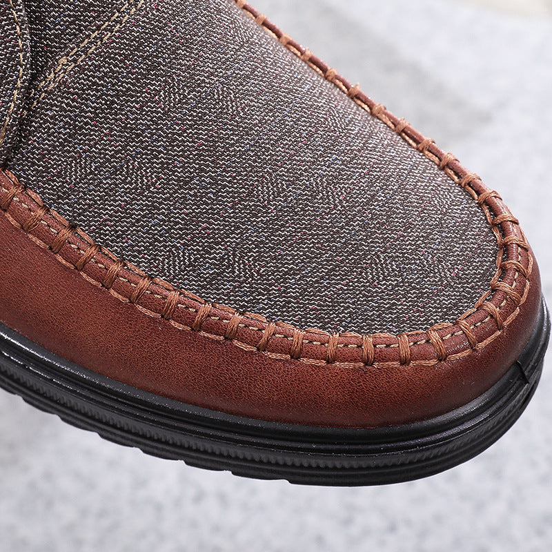 Last Day 60% OFF🔥⏱️New Arrival Deal⏱️🔥Casual Men's Fabric Shoes with Good Arch Support & Non-Slip, Breathable Outdoor-Ready Sole