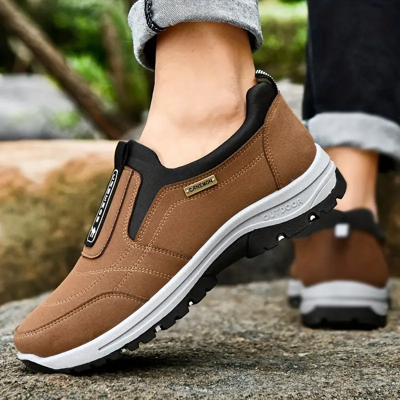 (🔥Hot Sale)Men's Comfortable Waterproof Breathable Orthopedic Walking Shoes Hiking Shoes