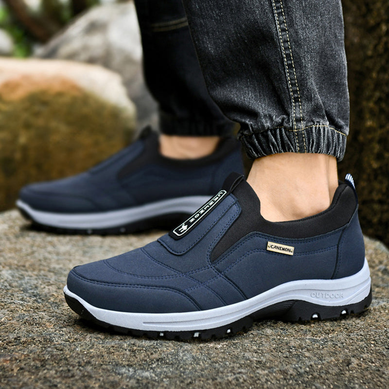 (🔥Hot Sale)Men's Comfortable Waterproof Breathable Orthopedic Walking Shoes Hiking Shoes