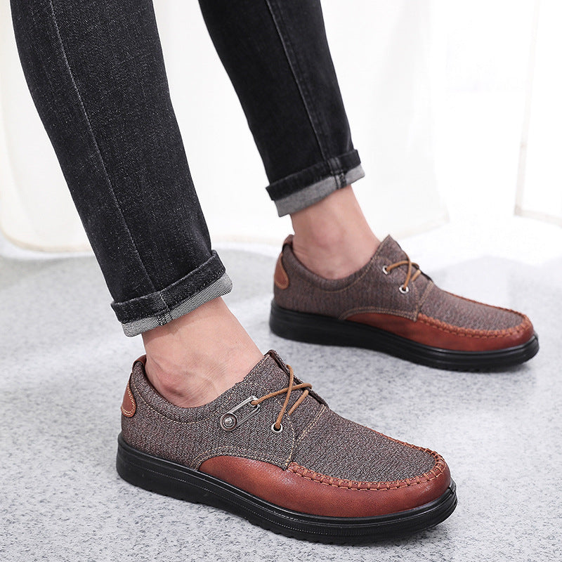Last Day 60% OFF🔥⏱️New Arrival Deal⏱️🔥Casual Men's Fabric Shoes with Good Arch Support & Non-Slip, Breathable Outdoor-Ready Sole