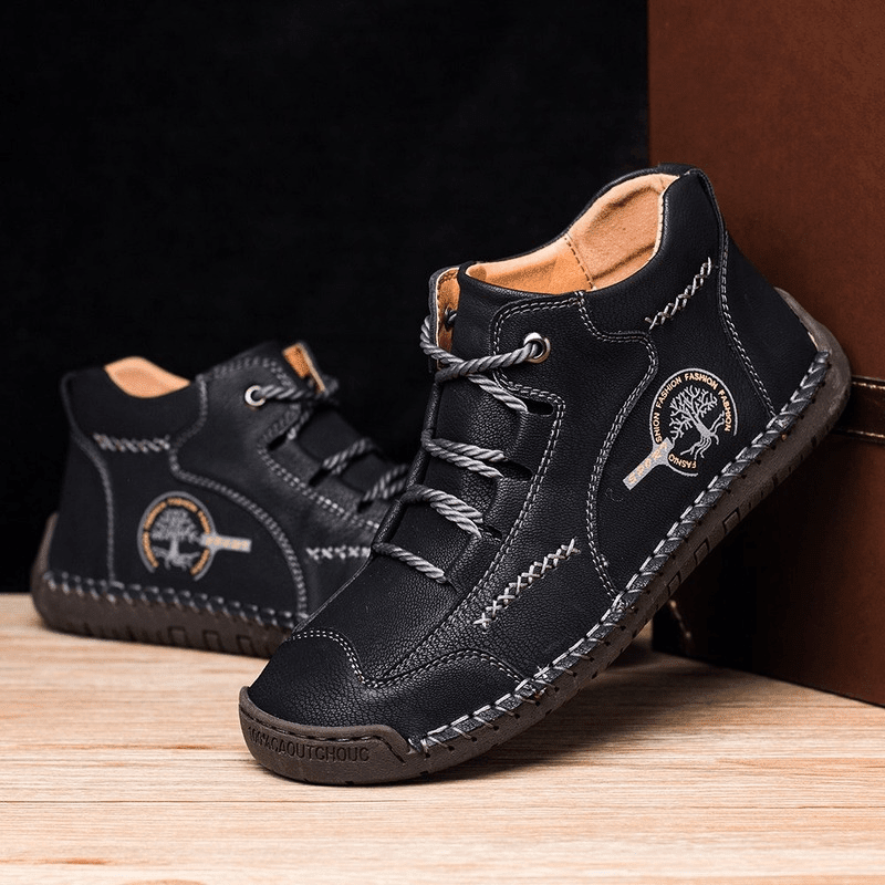 ⏰ Limited Time Deal – 70% Off! Men's & Women’s Vintage Hand-Stitched Comfortable & Soft Leather Shoes