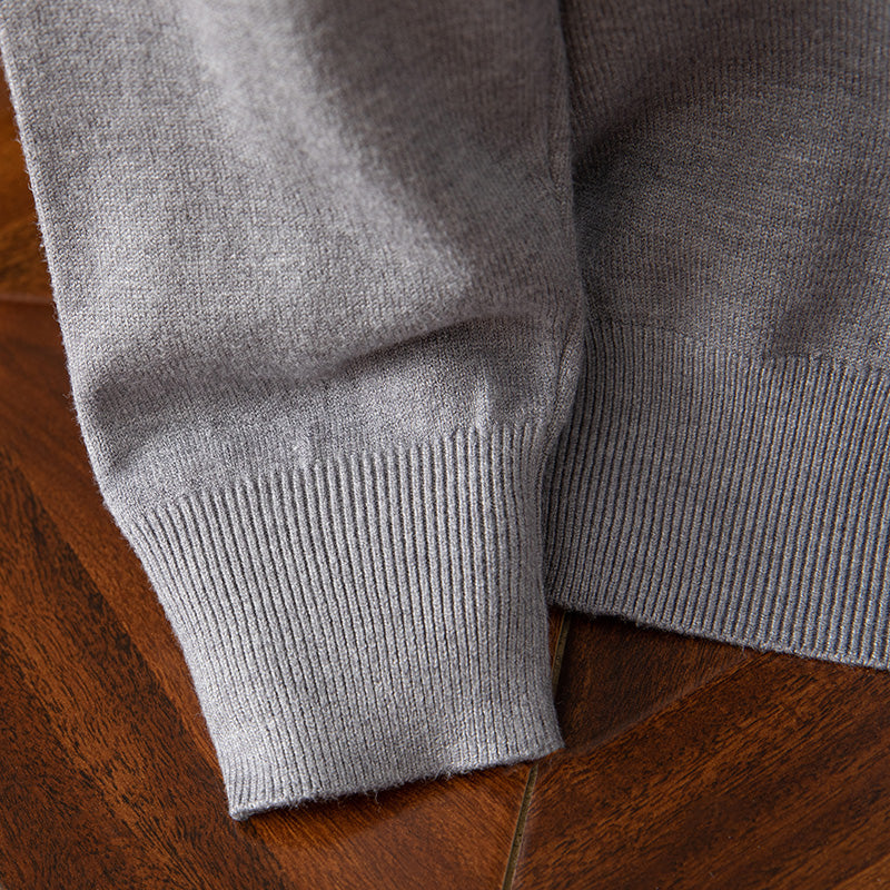 Men's Long Sleeve Cashmere Sweater