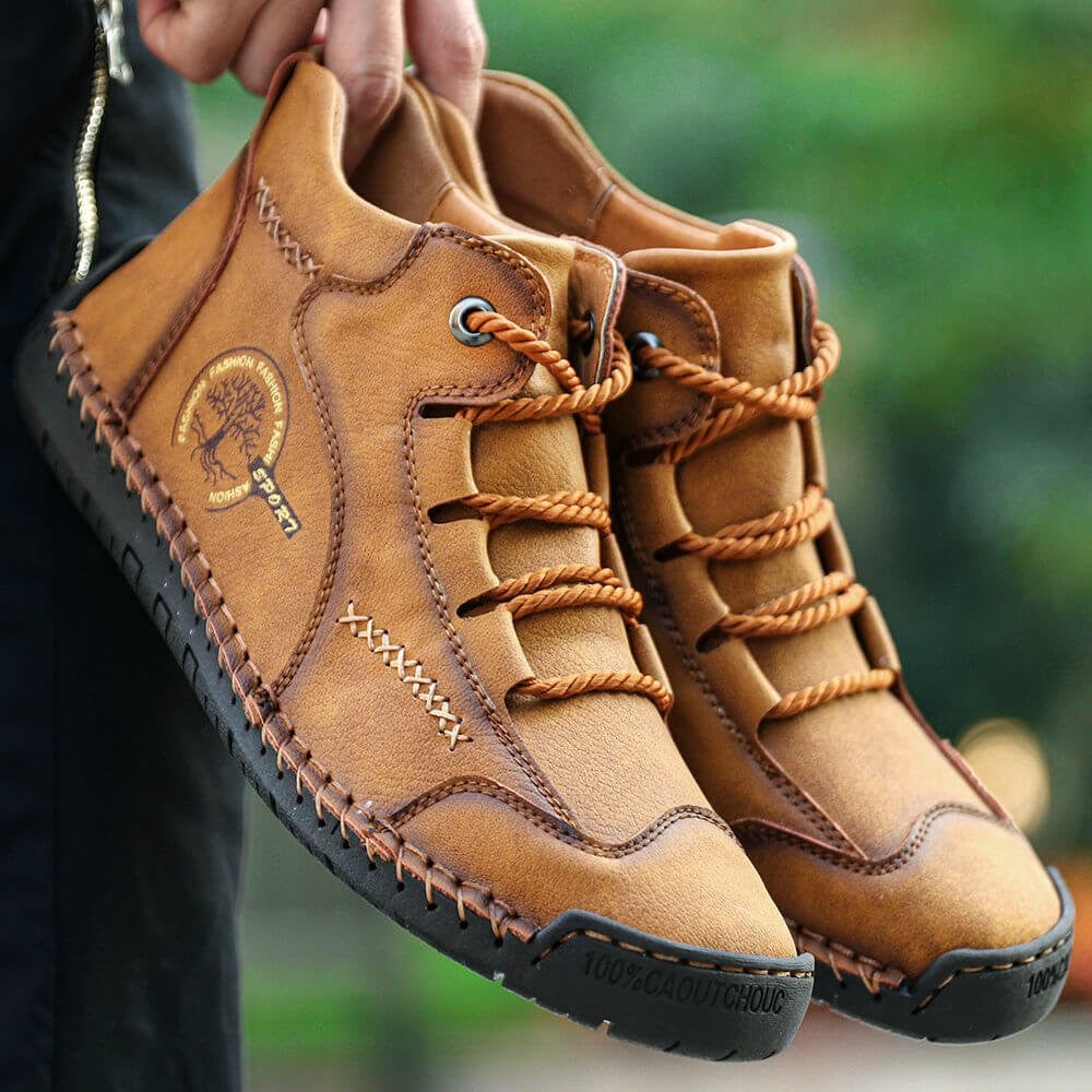 ⏰ Limited Time Deal – 70% Off! Men's & Women’s Vintage Hand-Stitched Comfortable & Soft Leather Shoes