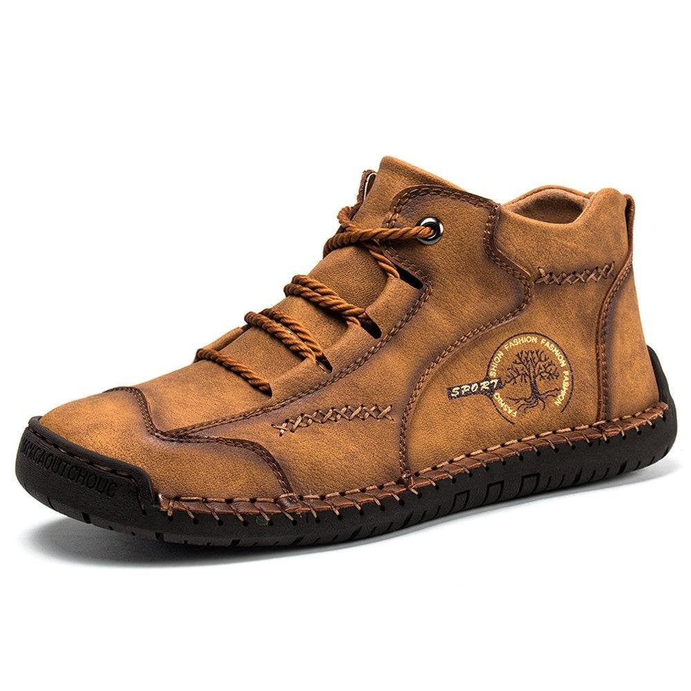 ⏰ Limited Time Deal – 70% Off! Men's & Women’s Vintage Hand-Stitched Comfortable & Soft Leather Shoes